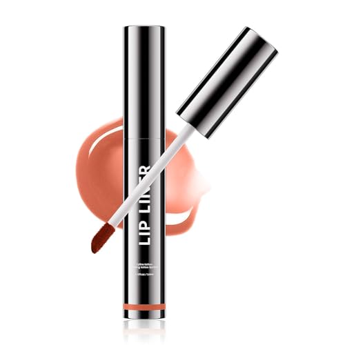 Image of Peel‑Off Lip Liner Stain Lip Tint, Smudge‑Proof Matte Lip Makeup for Daily Use, Nude