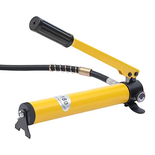 Podnośnik hydrauliczny o niskim profilu 10T z pompą ręczną CP-180 do maszyn i budowy statków