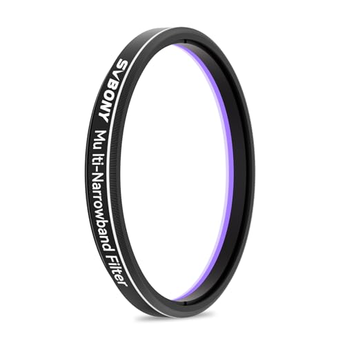 Svbony SV240 Multi-Bandpass Photographic Filters, 2" Telescope Filters, NIR Near-infrared Light Pollution Filter
