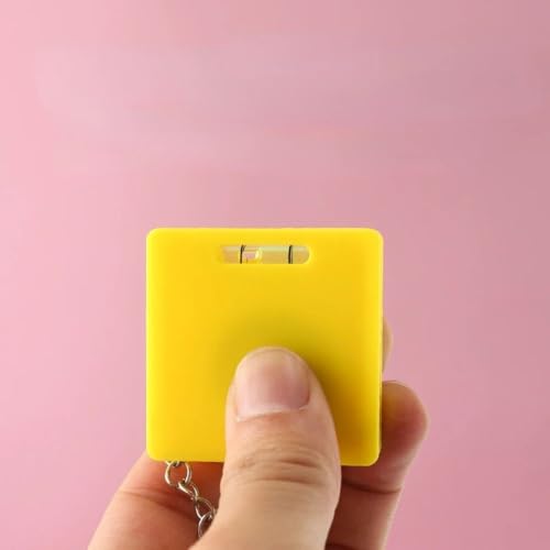 Cinta Métrica Retráctil Mini 1M Acero Multifuncción Azul miniatura 3