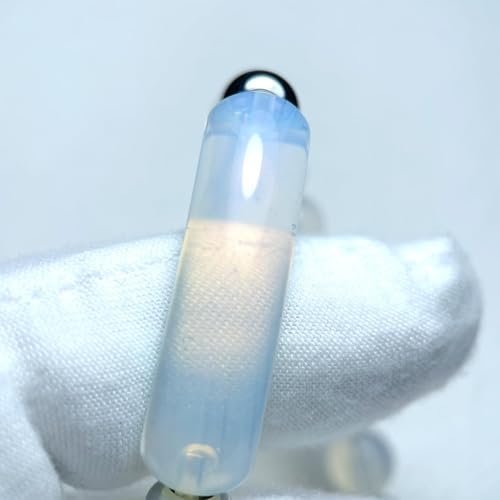 HAIXIAN Unisex Natural Gemstone Bracelet, Elastic Adjustable Quartz Crystal Gemstone Bracelet Jewelry for Men Women3