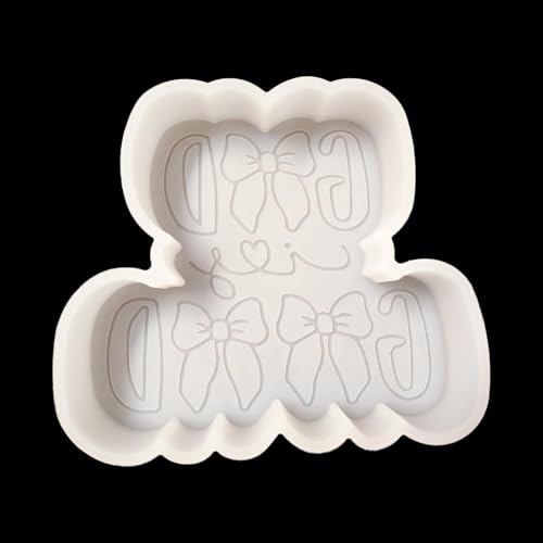 300+ Design Optional Fuehbur God Composed of Bows Freshie Mold Blessed Bow Silicone Mould in Good Meaning for Car Freshies Baking Aroma Beads - DIY Handmade Resin Mold