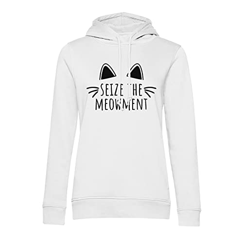 Sweat à capuche Seize The meowment sweat chat mignon pour vêtement décontracté