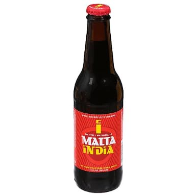 Malta India - 12 oz (12 Glass Bottles)