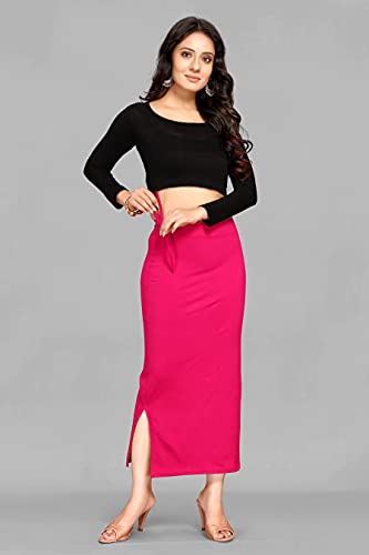 Image of Side Rope Saree Shapewear, Petticoat, Skirts for Women Polylycra Saree Shaper for Saree Dress