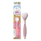 子ども用 SHIKIEN (シキエン) 舌ブラシ W-1 (ダブルワン) PREMIUM for Kids 子供用 舌クリーナー 舌磨き 口臭予防 (ローズ x１本)