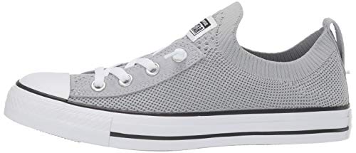 Converse Women's Chuck Taylor All Star Shoreline Knit All Of The Stars Shoe, Wolf Grey/White/Black, 7.5 M Us #TOP7