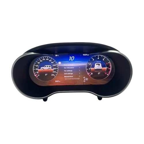 Cockpit virtual de 12,3" para Benz Clase C W205: sistema digital con instalación Plug and Play