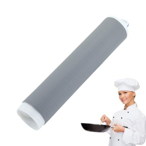 Soporte de mango caliente – Fundas de silicona para sartén caliente | Mangas de mango para el hogar | Soporte de asas de silicona Hots | Manga de asas resistentes al calor para olla de hierro, olla de