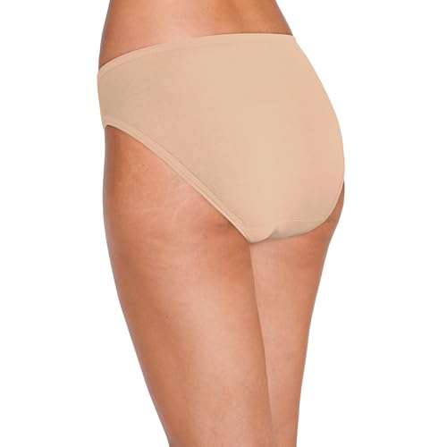 Image of Jockey Women's Underwear Plus Size 100% Cotton Elance French Cut - 3 Pack