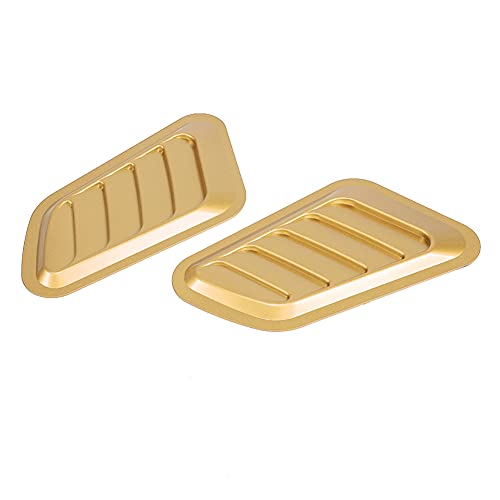 Capa de admissão de fluxo de ar do carro, material ABS adesivo de carro decorativo ABS fluxo de ar e