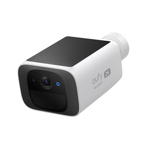eufy security S220 SoloCam, Wireless Outdoor Camera, Solar Security Camera, Always Powered, 2K...