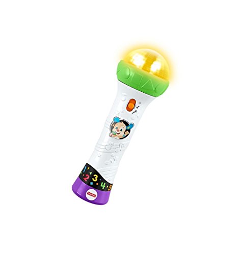 Microphone Fisher-Price FBP38 pour animer les fêtes de bébé dès 18 mois