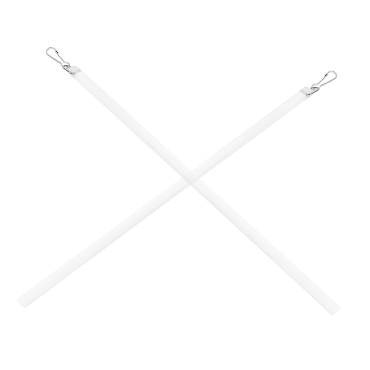 HOODANCOS 2Pcs Clear Acrylic Drapery Wands Curtain Pull Rods for Easy Operation for Various Curtain Ergonomic Design Convenient Installation for Home Office