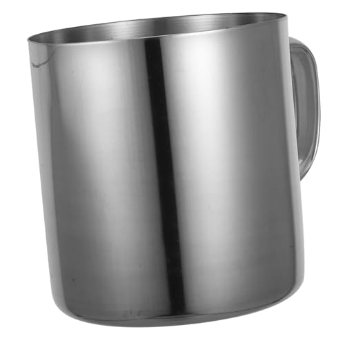 Housoutil ステンレス製計量カップ 家用多機能耐久性キッチン用米計量カップ 精密目盛り付き広口設計で注ぎやすい調理 製菓対応