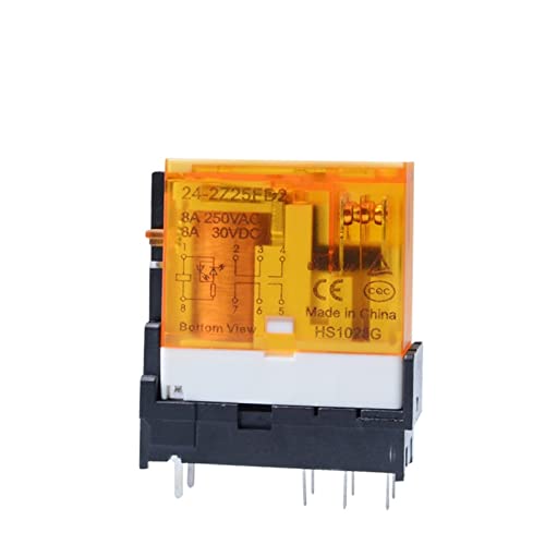 Relais HF157F-24V à double circuit inverseur pour une commutation haute performance