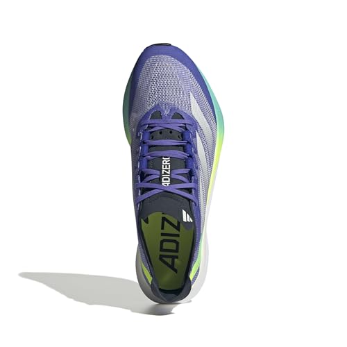 Image of adidas Womens Adizero Boston 12 Running Sneakers Shoes - Blue