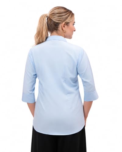 Image of ESTA Women 3 /4 Sleeve Stylish Western Official Formal Shirts Regular fit Shirts for Women