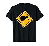 Symbole de route ou de circulation kiwi ou panneau pour tous les fans de Nouvelle-Zélande et d'oiseaux.