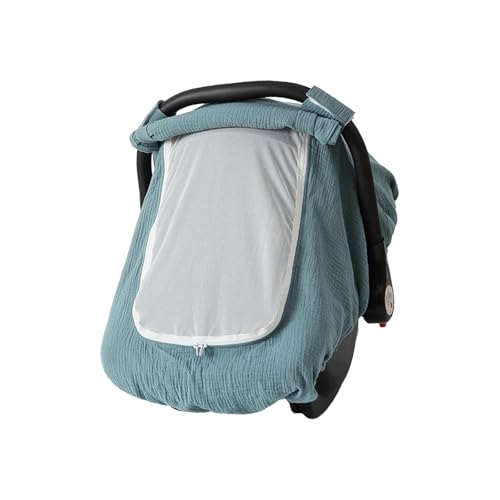 Luwecf Babytragetasche Abdeckung für Babytragesitz, Schutz vor Staub im Freien, Dunkelgrün