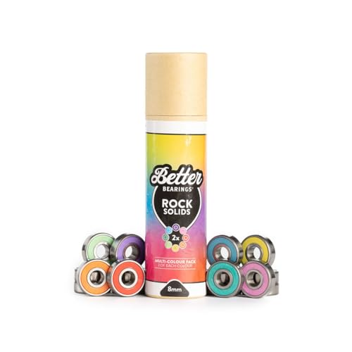 Better Bearings Rock Solids Skate Bearings 16 Pack ABEC 9