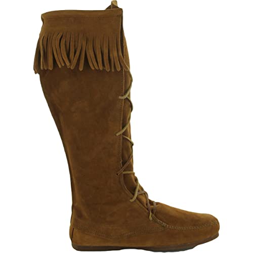 Minnetonka Men's Front Lace Knee High Boot3