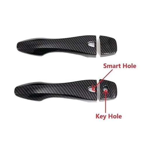 Protector de manija de puerta en carbono para Nissan Altima 2013-2018 2