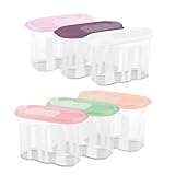 Eine luftdicht schließende Klappe zum Ausschütten von Cornflakes und Müslis. Die Vorratsdosen sind zum Aufbewahren von frischen und trockenen Lebensmittel perfekt geeignet.