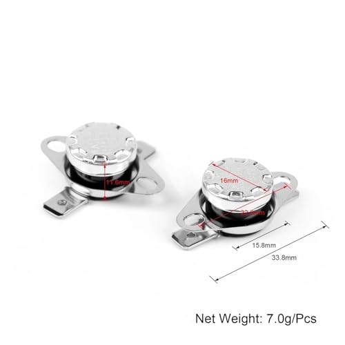 Interrupteur thermique KSD301 55C normalement fermé thermostat 250V - 5