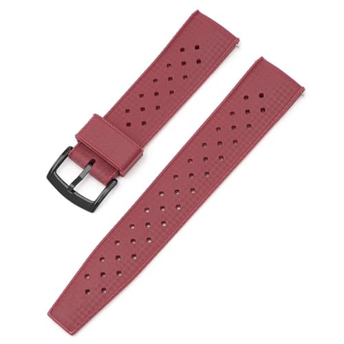 Correa de silicona de 22 mm con sistema sport release rápido seguro