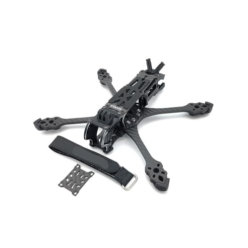 MARK5 O4 PRO 5 �C���`�J�[�{���t�@�C�o�[�t���[���L�b�g FPV �h���[���p 2. �~�����[�g�� �~�����[�g���v���[�g�v���y���T�|�[�g�n�[�h�E�F�A(X frame kit black)