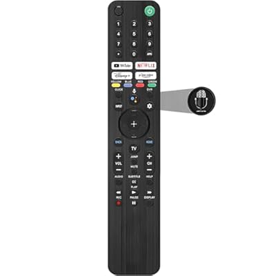 Upgraded Voice Remote Replacement for Sony Smart TV Remote Control, Replaces Remote RMF-TX520U/TX500U RMF-TX310U/TX300U RMF-TX900U/TX800U, Compatible with Sony Bravia 2019-2025 XBR/XR/KD/K Smart TVs