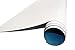 Queence Whiteboard Magnetisch 70x50 cm | Selbstklebende Folie | Weißwandtafel | Whiteboard | Schreibtafel | Wandfolie | Multifunktionstafelfolie | Weiß