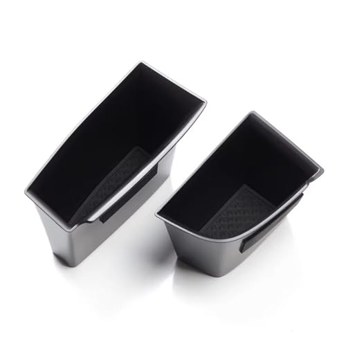 WSBOJXTH Box portaoggetti per Auto Compatibile con Mazda 3 CX-30 2019-2024 Timone Auto Porta Laterale Maniglia Scatola di Immagazzinaggio Vassoio Organizzatori Accessori(Front Door 2pcs)