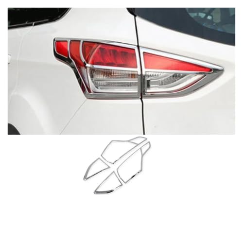 Protector de luz trasera cromo para Ford Kuga Escape 2013-2015 6