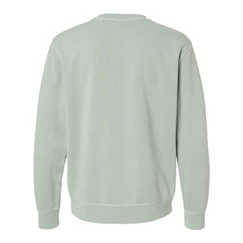 Independent Trading Co. - Midweight Pigment-Dyed Crewneck Sweatshirt - PRM3500 - M - Pigment Sage2