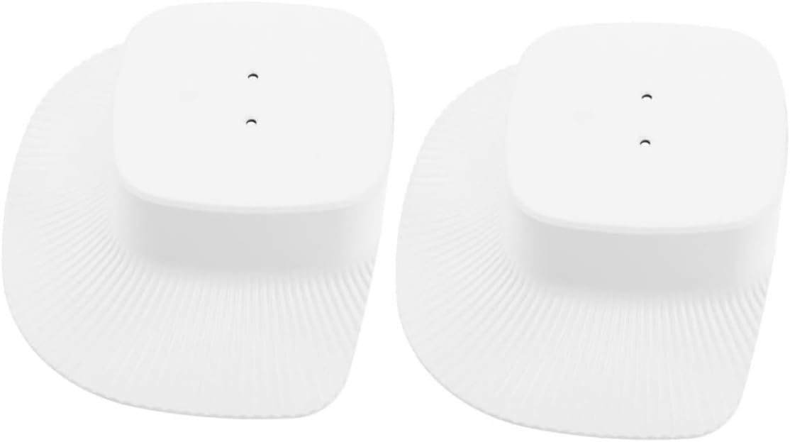 Veemoon Outdoor Camera Rain Cover and Waterproof Dome Shield, General Plastic Protective Weatherproof Cover for Security Cameras, 2pcs, Outdoor Equipment Accessory