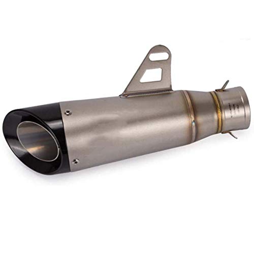 Échappement moto 51mm silencieux inox carbone pour quad ATV