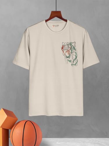 Image of BULLMER Trendy Clothing Set with Oversized T-Shirt & Pants Co-ords for Men