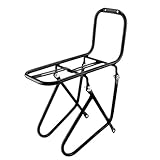 Portaequipajes Delantero Para Bicicleta, Portaequipajes Para Colgar Bicicletas, Portaequipajes Con Capacidad De Carga De 15Kg, Estante Para Equipaje Con Cuadro De Freno, Monta Fácilmente Bolsas