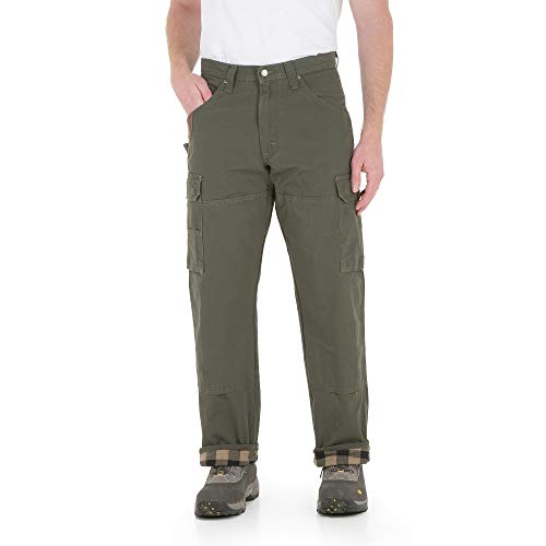 Wrangler Riggs Workwear mens Lined Ranger Work Utility Pants, Loden, 32W x 30L US
