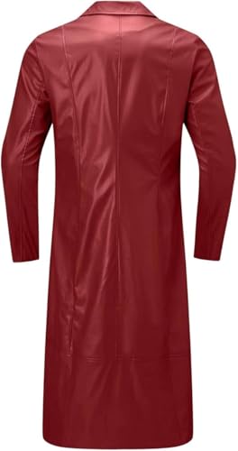 Chaqueta trench retro para hombre DGHM-JLMY miniatura 5