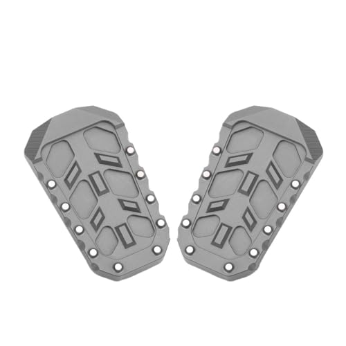 Cale-pied en aluminium noir de haute précision pour DS900X moto