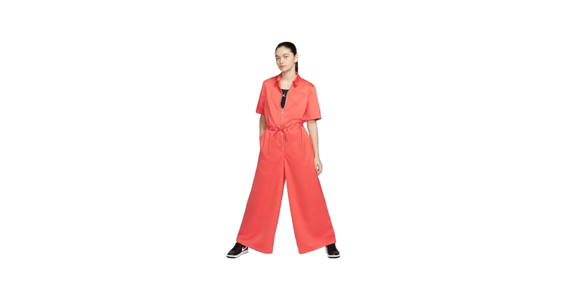 Amazon.com: Jordan NIKE (HER) ITAGE WOMEN'S FLIGHT JUMPSUIT