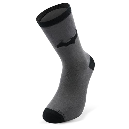 ABYSTYLE DC Comics - Calcetines Negros y Grises Batman