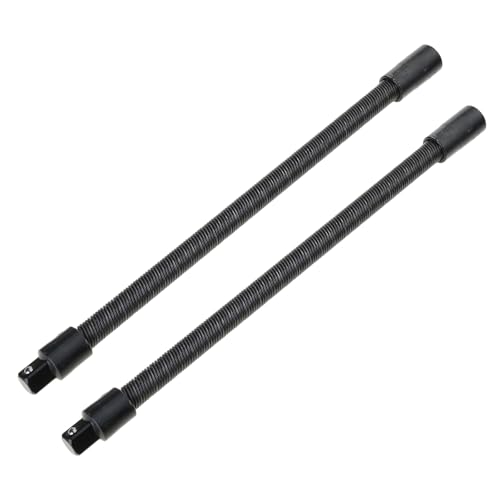 Barra de extensión flexible para llave: juego de 2 piezas elásticas para alcanzar zonas difíciles. 7