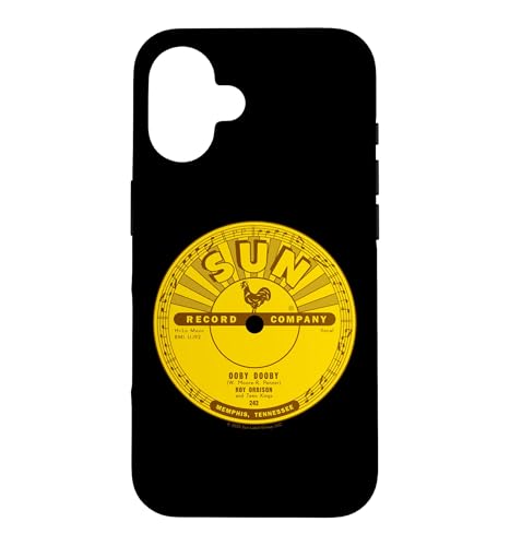 Sun Records X Roy Orbison Ooby Dooby ���R�[�h���[�x�� �X�}�z�P�[�X iPhone 16 �p