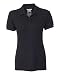 Gildan Womens DryBlend 6.3 oz. Double Piqué Sport Shirt (G728L) -BLACK -L
