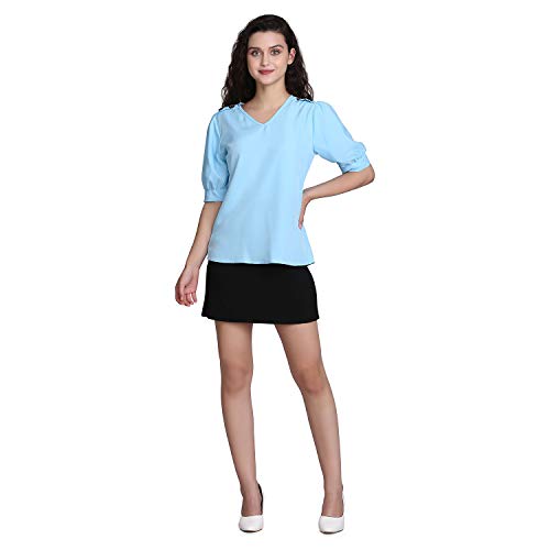 Image of Lymio Women's Solid Regular Fit TOP