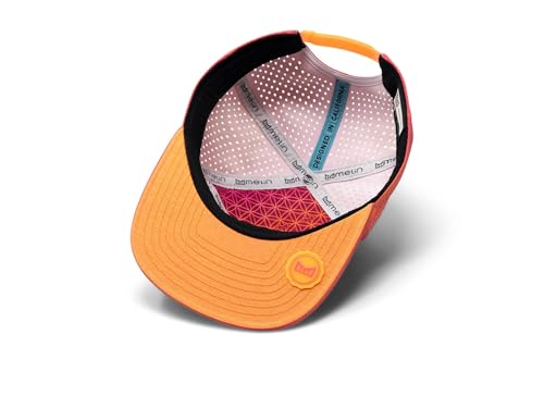 Image of melin Trenches Icon Hydro, Performance Snapback Hat, Water-Resistant Flat Bill Caps for Men & Women, Golf, Running or Workout